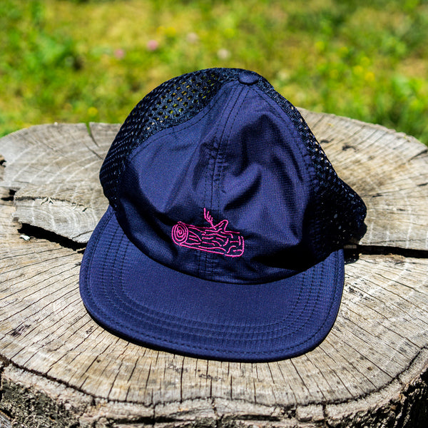 Log-o Mesher Cap / Sea Blue