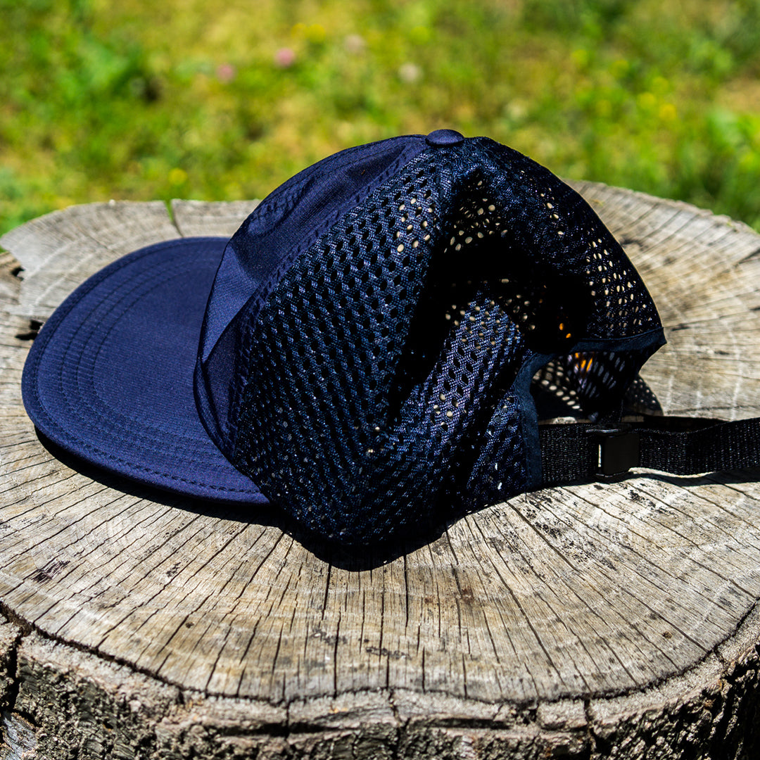 Log-o Mesher Cap / Sea Blue